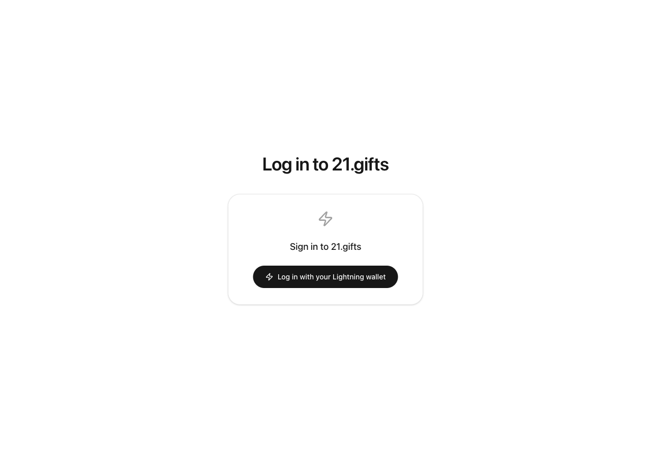 21.gifts login